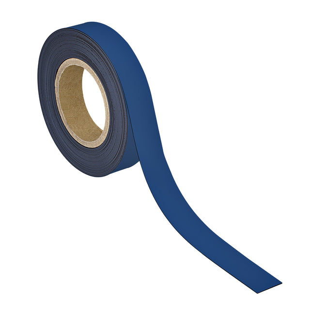 Maul - Magnetband beschreibt - Wisbaum 10mx30mmx1mm Blau