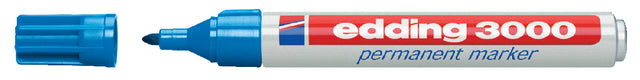 Edding - Permanent Marker 3000 Hellblau