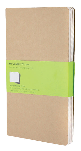 Moleskine - Schrift 130x210mm 160Blz Blanco Large Kraft