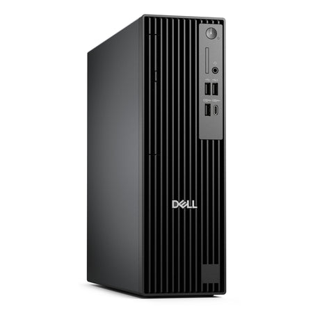 Dell -   Pro QBS1250 Plus Intel Core Ultra 7 265 16 GB DDR5-SDRAM 512 GB SSD Windows 11 Pro Slim PC PC Zwart