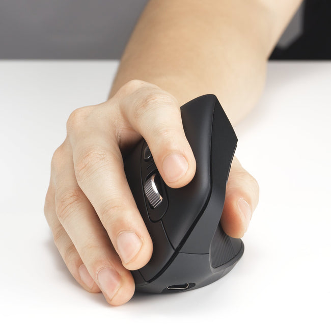 Kensington - EQ Pro Fit ergonomische Maus MY630, Rechtshänder, kabellos, wiederaufladbar