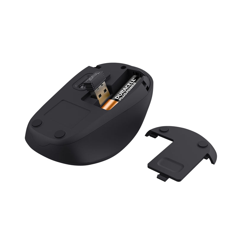 Trust - kabellose Maus TM-201, schwarz