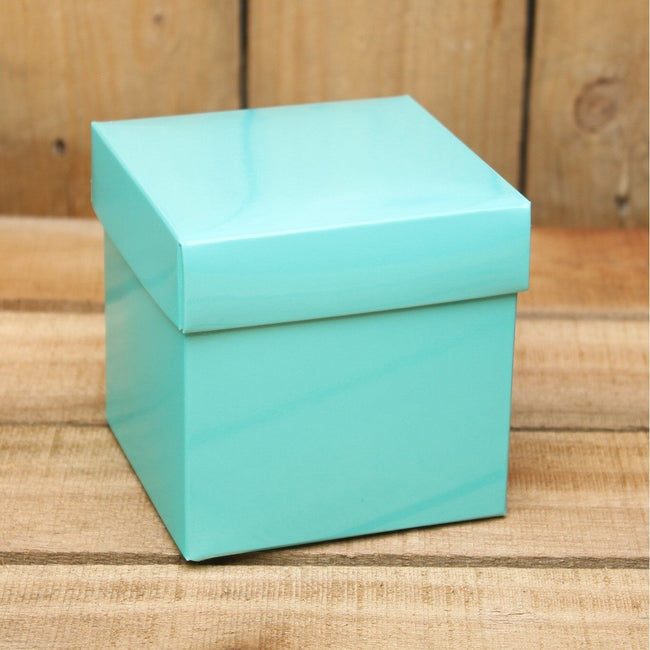 Bonbon doosjes - Chocolade doosje - Zeegroen 135 basic - 24 stuks