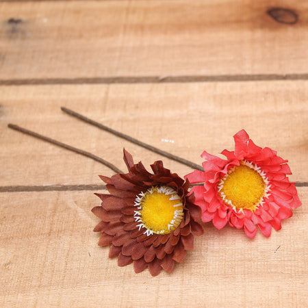 Bonbon doosjes - Chocolade doosje - Magenta mini Gerbera - 24 stuks