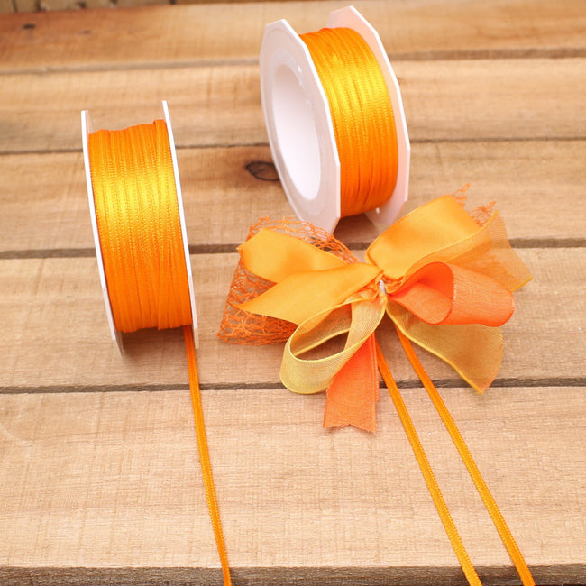 Bonbon doosjes - Chocolade doosje - Satin oranje 620 - 1 stuks