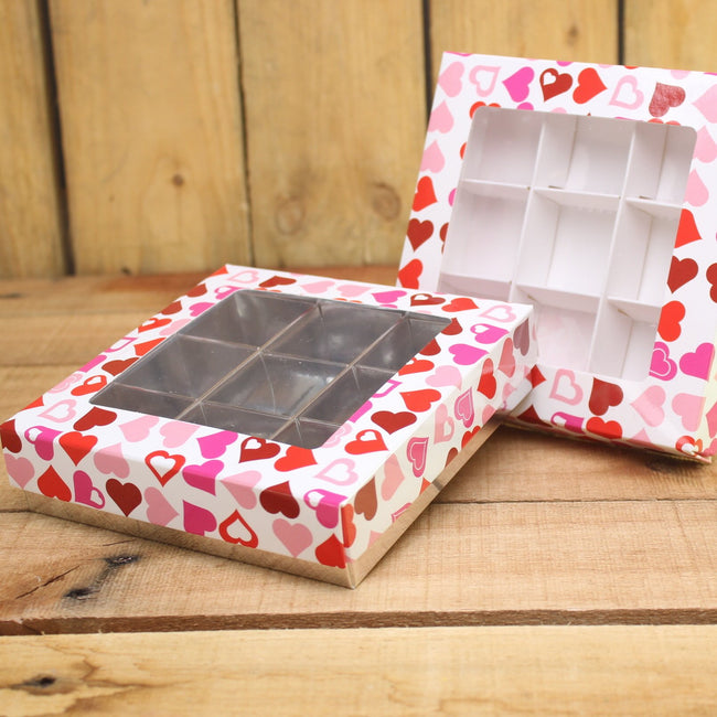 Bonbon doosjes - Chocolade doosje - Hartenlief - 24 stuks