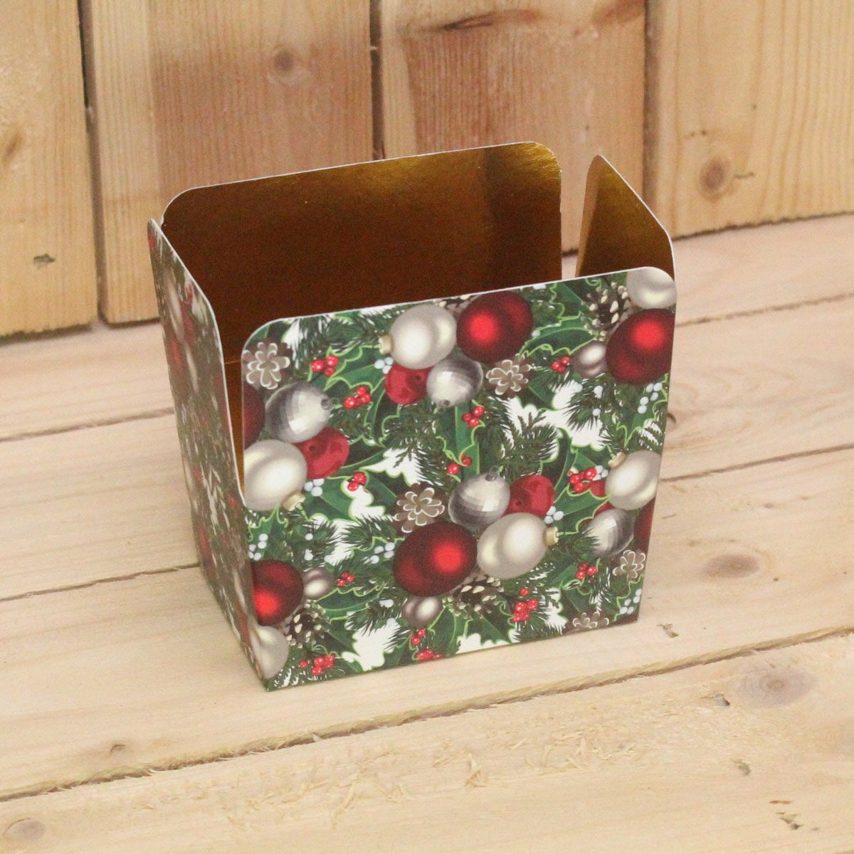 Bonbon doosjes - Chocolade doosje - Kersttraditie LAAG - 12 stuks