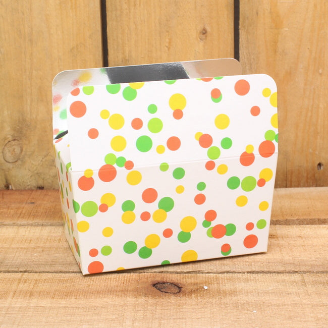 Bonbon doosjes - Chocolade doosje - Spring dot LAAG - 12 stuks
