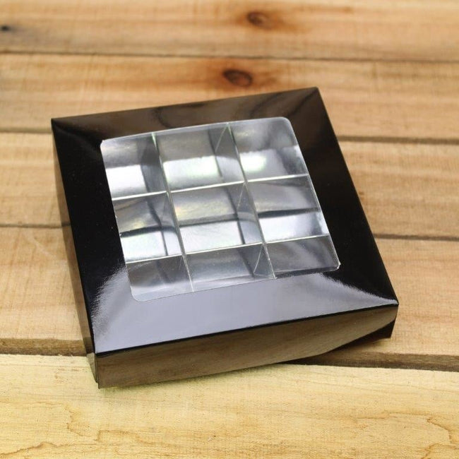 Bonbon doosjes - Chocolade doosje - Zwart glans 119 - 24 stuks
