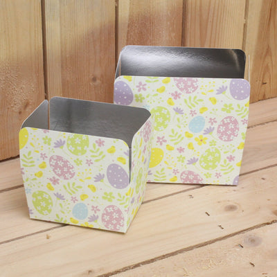 Bonbon doosjes - Chocolade doosje - Eitjes pastel LAAG - 24 stuks