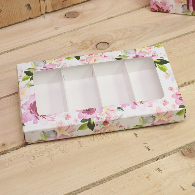 Bonbon doosjes - Chocolade doosje - Presentatiedoos Rozen - 24 stuks