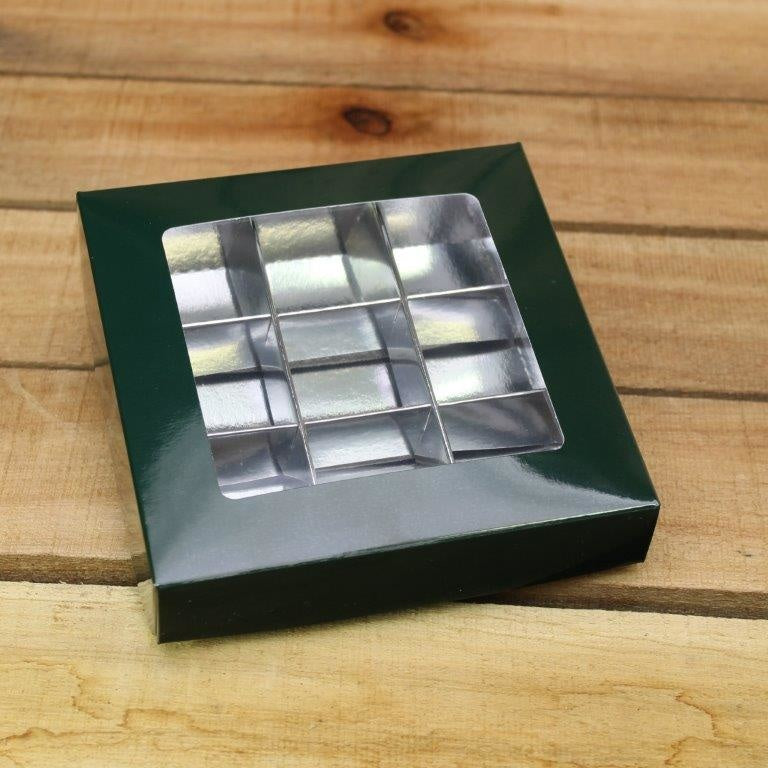 Bonbon doosjes - Chocolade doosje - Donkergroen Presentatie - 24 stuks