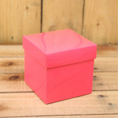 Bonbon doosjes - Chocolade doosje - Koraalrood - 24 stuks