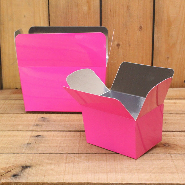 Bonbon doosjes - Chocolade doosje - Wild pink 154 laag - 24 stuks
