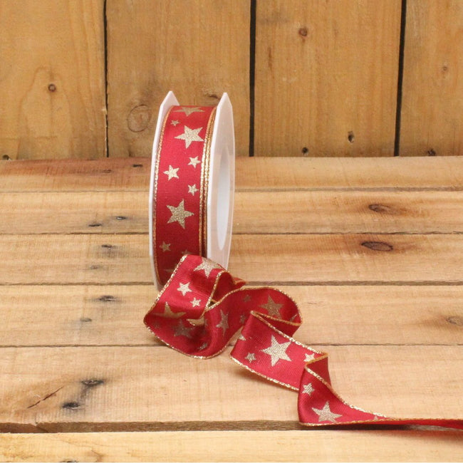 Bonbon doosjes - Chocolade doosje - Lint Arktis warmrood/goud - 1 stuks