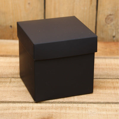 Bonbon doosjes - Chocolade doosje - Zwart intens mat - 24 stuks
