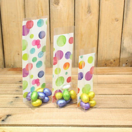 Bonbon doosjes - Chocolade doosje - Zakjes transparant met blokbodem - 290 stuks