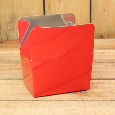 Bonbon doosjes - Chocolade doosje - Rood LAAG - 24 stuks