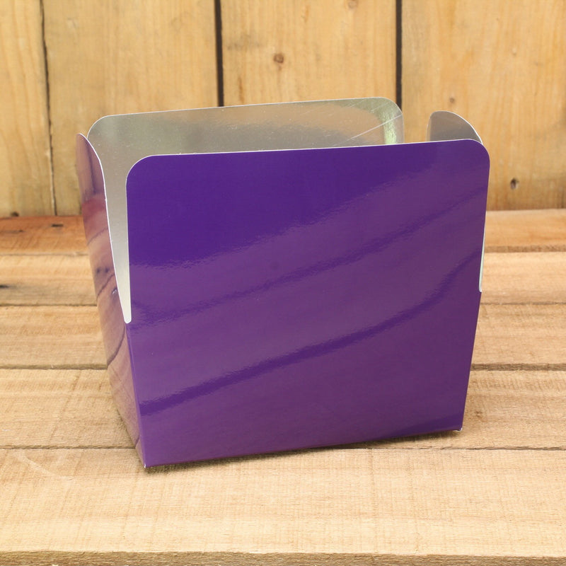 Bonbon doosjes - Chocolade doosje - Violet HOOG - 24 stuks