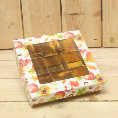 Bonbon doosjes - Chocolade doosje - Herfstvrucht - 24 stuks