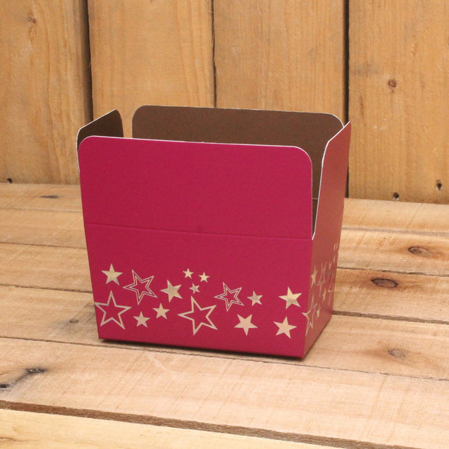 Bonbon doosjes - Chocolade doosje - Bonbondoos Cerise sterren - 24 stuks