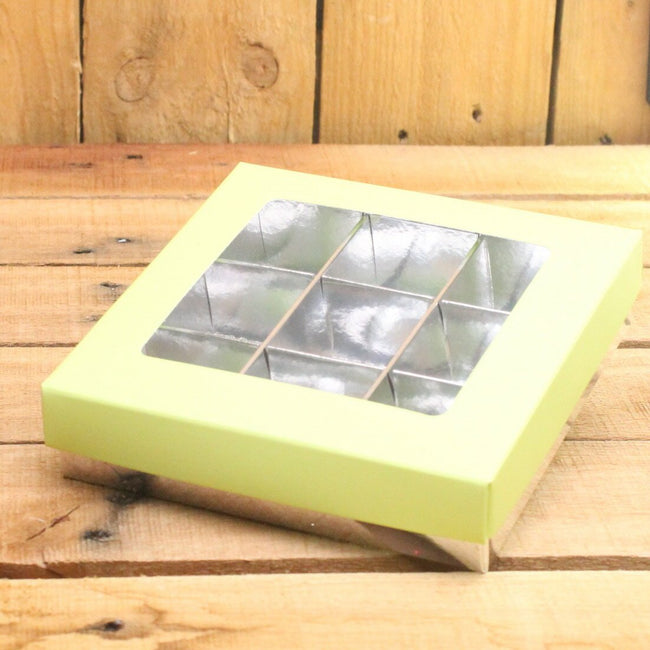 Bonbon doosjes - Chocolade doosje - Pastel groen presentatiedoos - 24 stuks