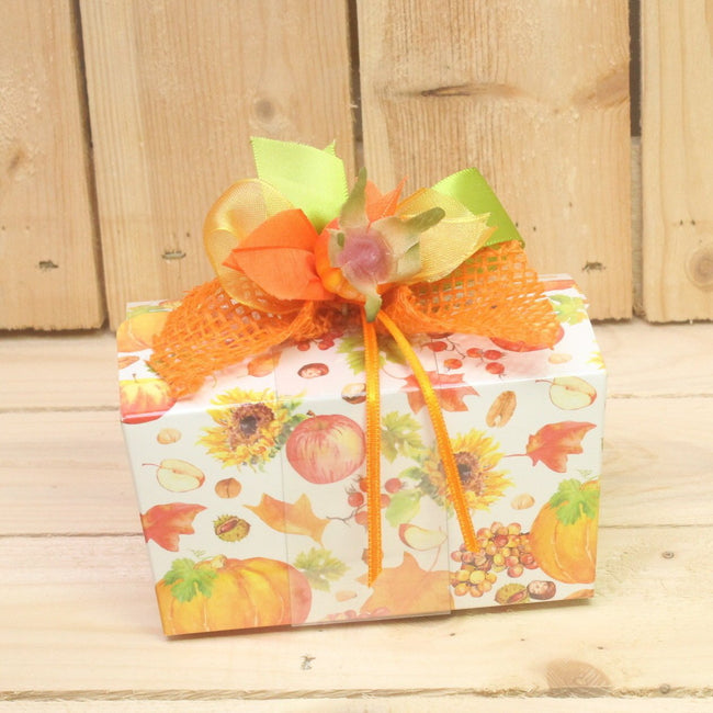 Bonbon doosjes - Chocolade doosje - Herfstvrucht LAAG herfst - 24 stuks
