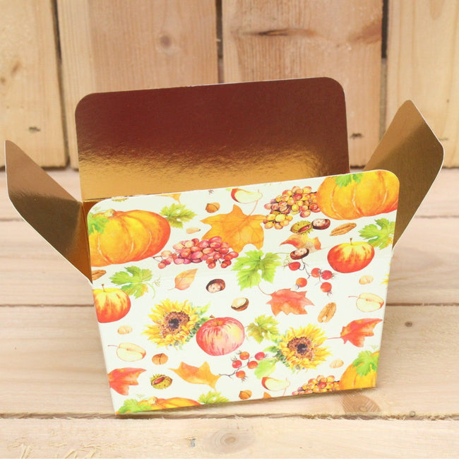Bonbon doosjes - Chocolade doosje - Herfstvrucht LAAG - 24 stuks