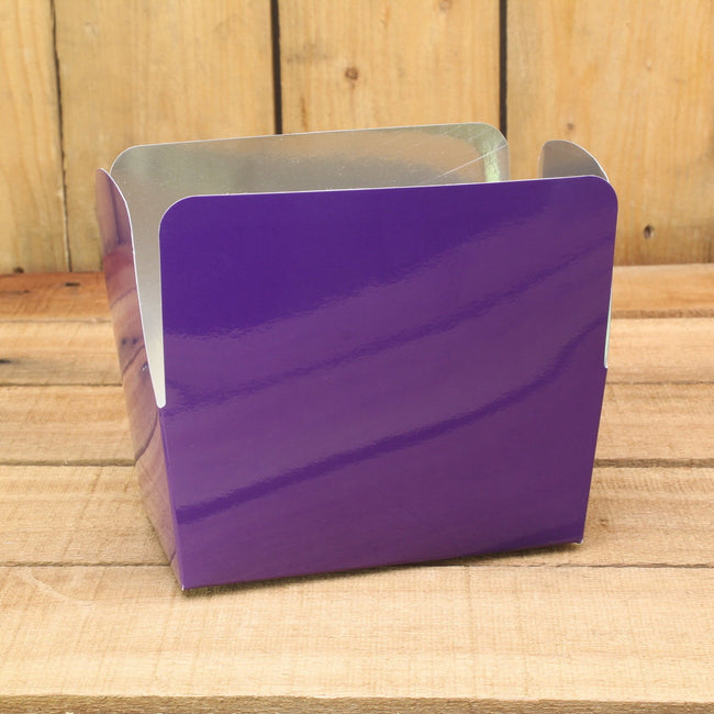 Bonbon doosjes - Chocolade doosje - Violet HOOG - 24 stuks