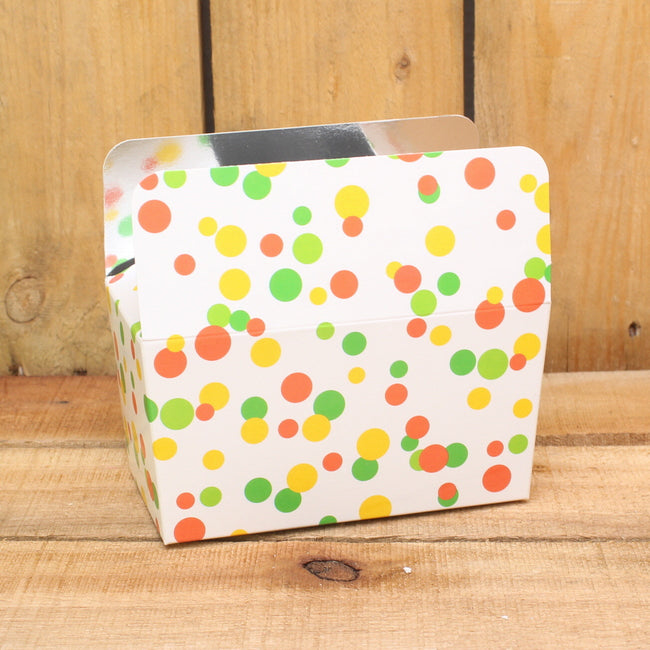 Bonbon doosjes - Chocolade doosje - Spring dot LAAG - 24 stuks