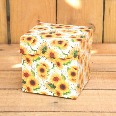 Bonbon doosjes - Chocolade doosje - Zonnebloem - 24 stuks