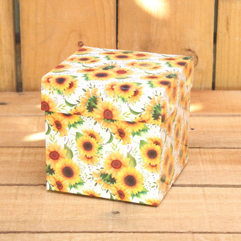 Bonbon doosjes - Chocolade doosje - Zonnebloem - 24 stuks