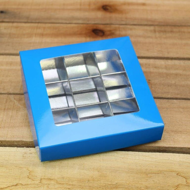 Bonbon doosjes - Chocolade doosje - Blauw 141 basic - 24 stuks