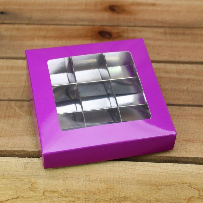 Bonbon doosjes - Chocolade doosje - Fuchsia 159 basic - 24 stuks