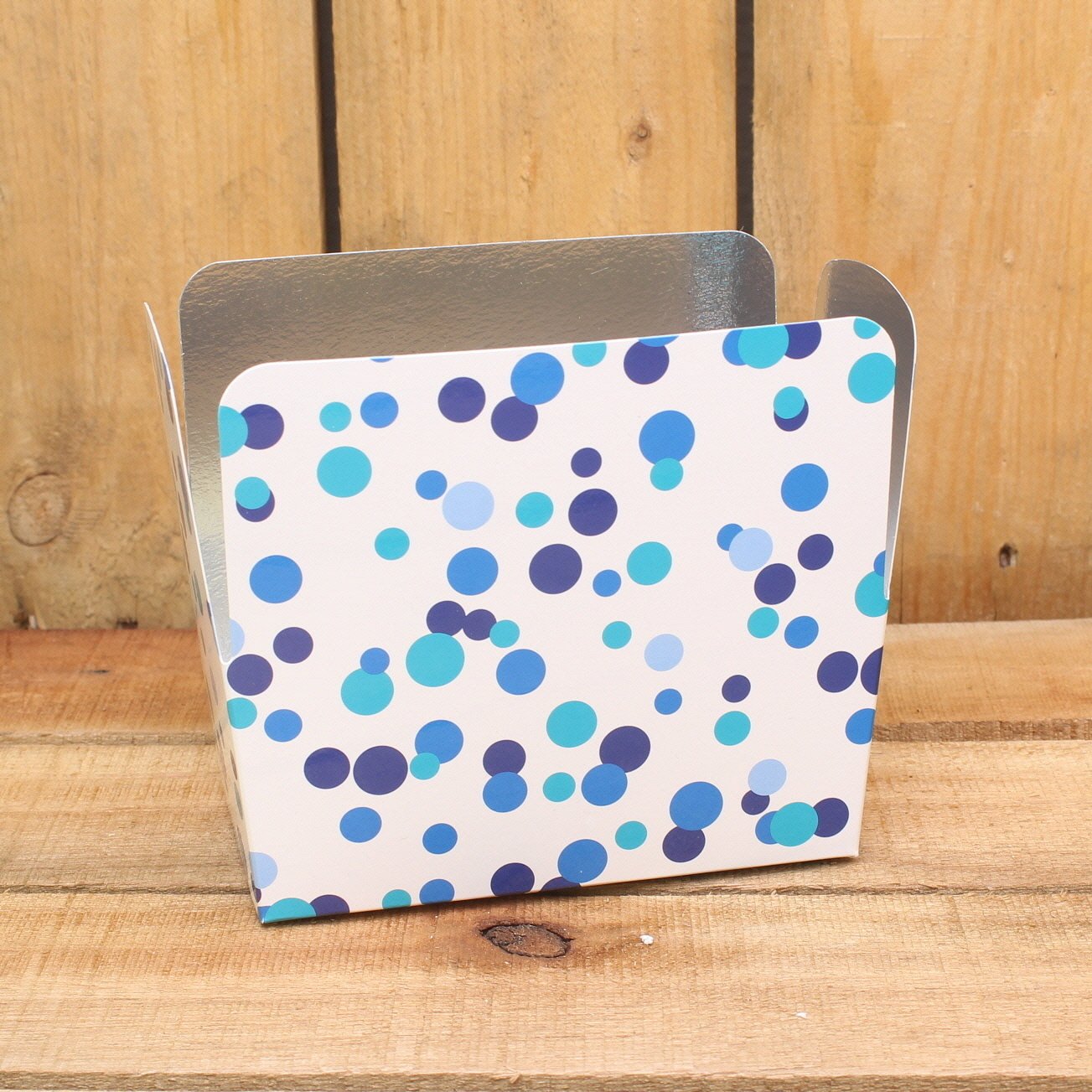 Bonbon doosjes - Chocolade doosje - Blue dot HOOG - 24 stuks