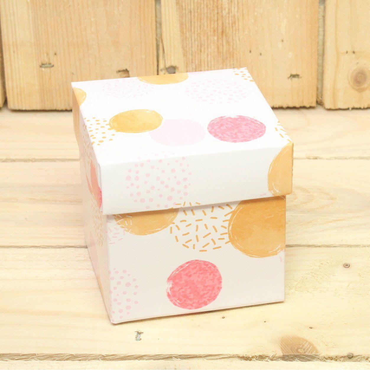 Bonbon doosjes - Chocolade doosje - Soft dot - 23 stuks