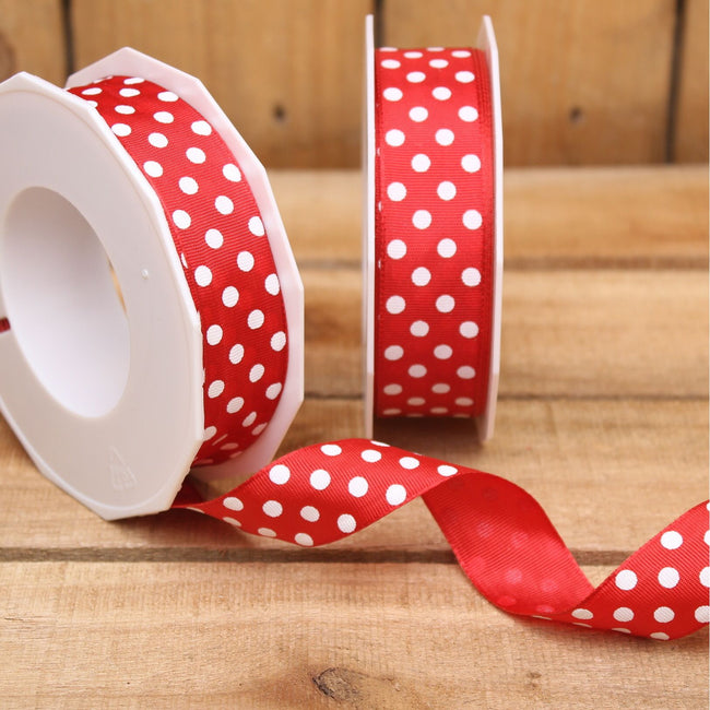 Bonbon doosjes - Chocolade doosje - Polka dot rood 609 - 1 stuks