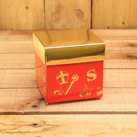 Bonbon doosjes - Chocolade doosje - Sint rood goud