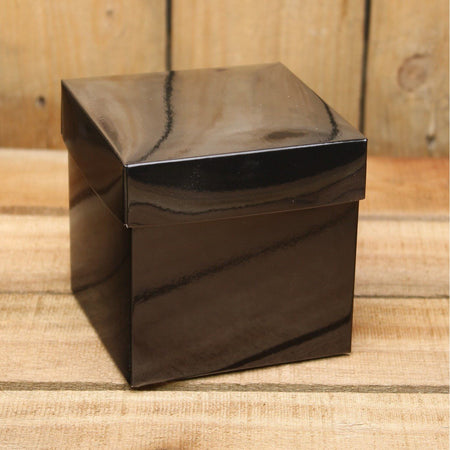 Bonbon doosjes - Chocolade doosje - Zwart intens glans - 24 stuks