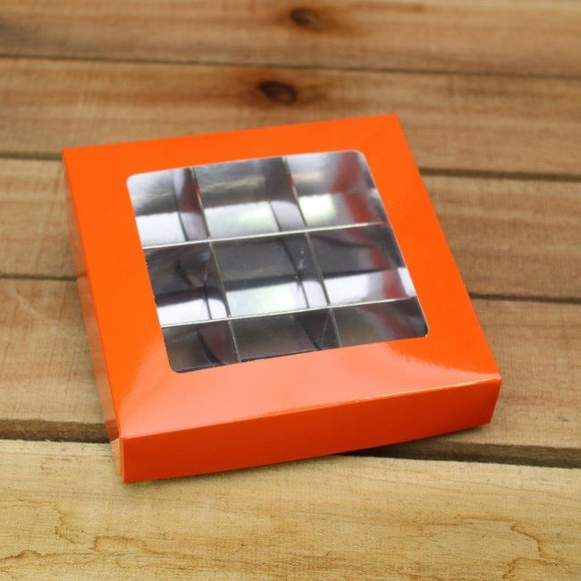 Bonbon doosjes - Chocolade doosje - Oranje 128 basic - 24 stuks
