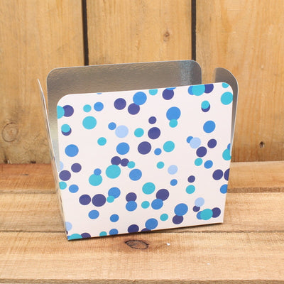 Bonbon doosjes - Chocolade doosje - Blue dot HOOG - 24 stuks