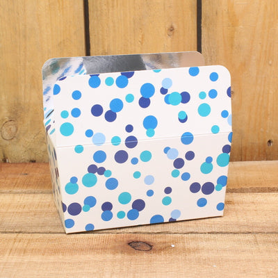 Bonbon doosjes - Chocolade doosje - Blue dot LAAG - 12 stuks