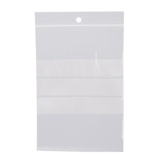 Klika - Druckverschlussbeutel 230 x 320 mm mit Schreibfläche