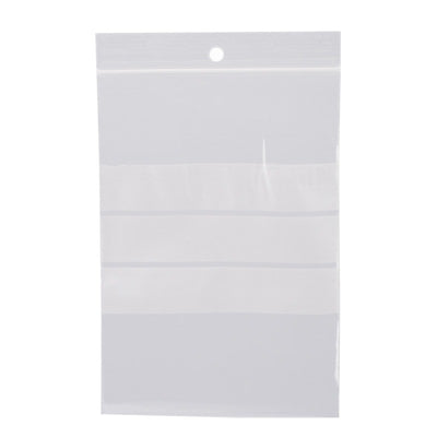 Klika - Druckverschlussbeutel 120 x 180 mm mit Schreibfläche
