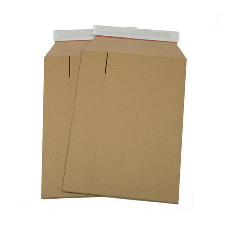Klika - Briefumschläge aus Wellpappe 135 x 200 mm braun | 20 Stück
