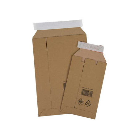 Klika - Briefumschläge aus Wellpappe 246 x 357 mm braun | 25 Stück