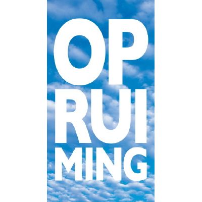 Klika -  Raambiljet thema OPRUIMING 50x94cm wolk