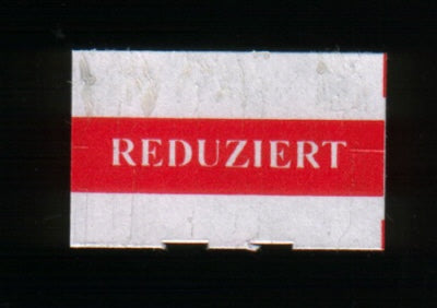 Klika - Label 2616 gerade weiß Reduziert 3 Stück