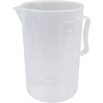 Klika -  Maatbeker | 2000ml | PP | transparant | 100 stuks