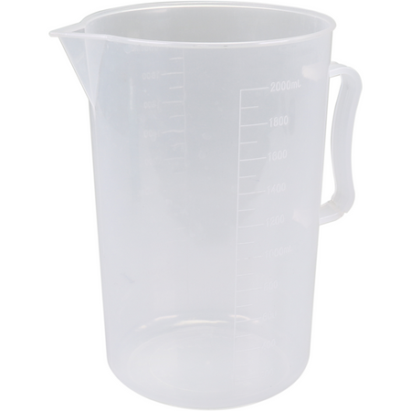 Klika -  Maatbeker | 2000ml | PP | transparant | 100 stuks